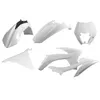 Polisport Plastic Fender Body Kit Set White Black