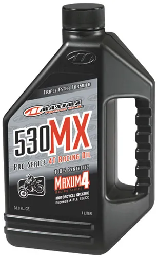 Maxima 530MX Pro Series Synthetic Racing 4T 5W30 Engine Motor Oil 1 Liter Quart