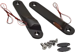 Pro One LED Black Front Turn Signal Lights