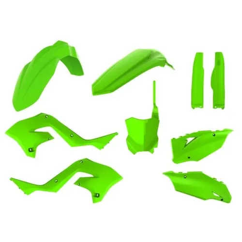 Polisport Restyle Plastic Kit Set Lime Green