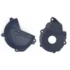 Polisport Blue Clutch and Ignition Cover Guard Protector Kit