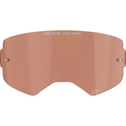 Alpinestars Red Afterburn Adult Supertech Goggle Lens
