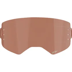 Alpinestars Red Adult Supertech Wide Vision Roll-Off Goggle Lens