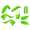 Polisport Plastic Fender Body Kit Set Lime Green