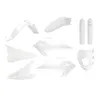 Polisport Complete Enduro Plastic Body Kit Set White