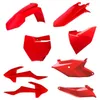 Polisport Plastic Fender Body Kit Set Red