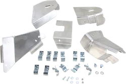 Moose Bolt On Aluminum Front A Arm Skid Plate Guards