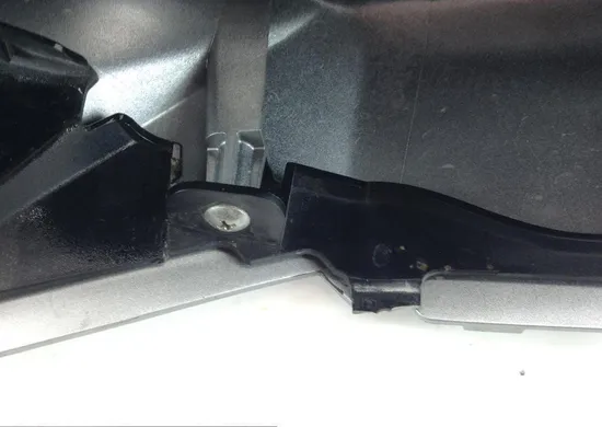 Left Side Rear Tail Fairing Cover 2008 Suzuki GSXR600 1081 x