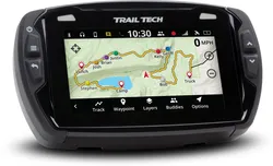 Trail Tech Voyager Pro GPS Computer Tachometer Kit Black Display