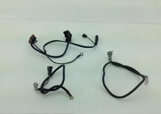 Positive Negative Battery Starter Wires 2004 Kawasaki Ninja ZX6R ZX636C 1058