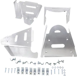 Moose Bolt On Aluminum Front A Arm Skid Plate Guards