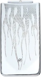 Joker Aluminum Lower Dash Cover Panel Flame Chrome