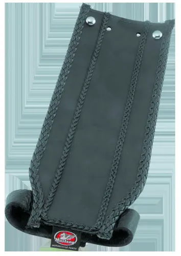 Mustang Black Original Felt Lined Tank Protector Bib