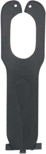 Mustang Black Original Felt Lined Tank Protector Bib