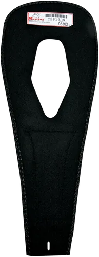 Mustang Black Studded Felt Lined Tank Protector Bib W/ Pouch