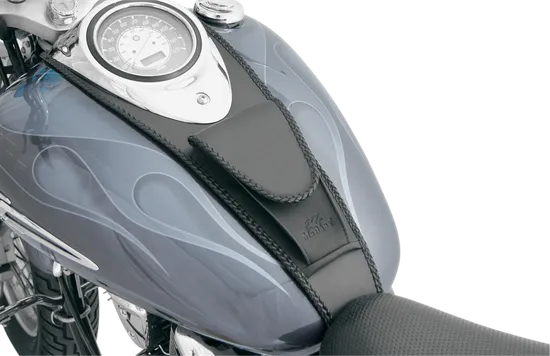 Mustang Black Original Felt Lined Tank Protector Bib W/ Pouch