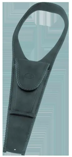 Mustang Black Original Felt Lined Tank Protector Bib W/ Pouch