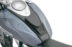 Mustang Black Original Felt Lined Tank Protector Bib W/ Pouch