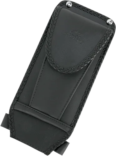 Mustang Black Original Felt Lined Tank Protector Bib W/ Pouch