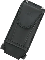 Mustang Black Original Felt Lined Tank Protector Bib W/ Pouch