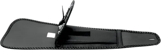 Mustang Black Studded Felt Lined Tank Protector Bib w Pouch