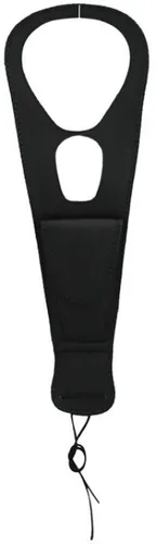 Mustang Black Original Felt Lined Tank Protector Bib W/ Pouch 5