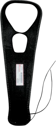 Mustang Black Original Felt Lined Tank Protector Bib W/ Pouch 4