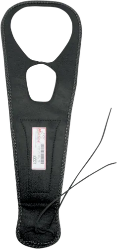 Mustang Black Studded Felt Lined Tank Protector Bib W/ Pouch