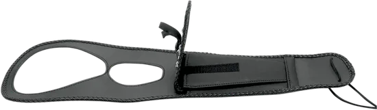 Mustang Black Studded Felt Lined Tank Protector Bib W/ Pouch