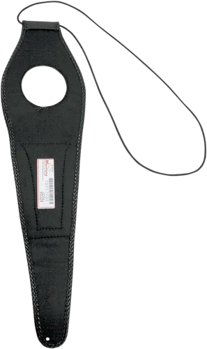 Mustang Black Felt Lined Tank Protector Bib w Pouch