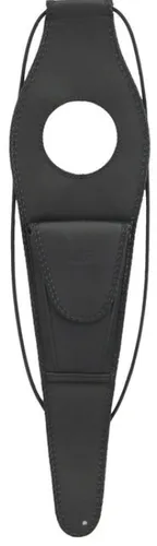 Mustang Black Felt Lined Tank Protector Bib w Pouch
