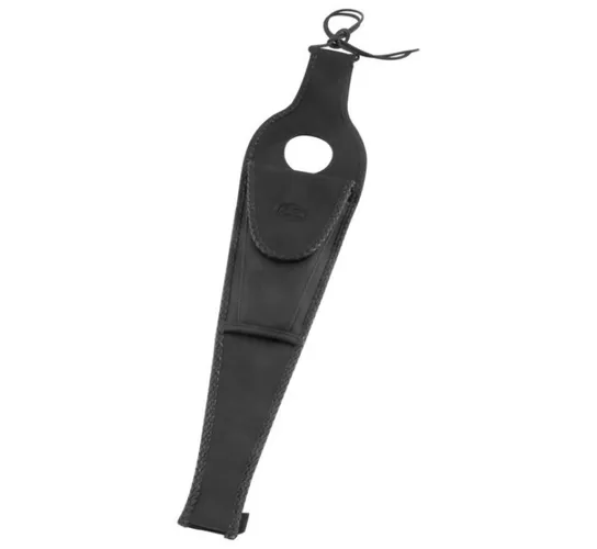 Mustang Black Original Felt Lined Tank Protector Bib W/ Pouch