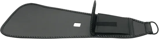 Mustang Black Original Felt Lined Tank Protector Bib w Pouch