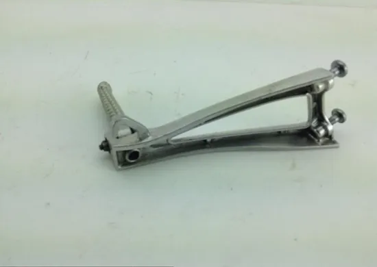 Left Rear Back Passenger Peg Bracket Side 2009 Yamaha YZF R6S 1107A