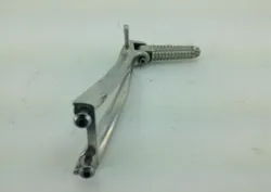 Left Rear Back Passenger Peg Bracket Side 2009 Yamaha YZF R6S 1107A