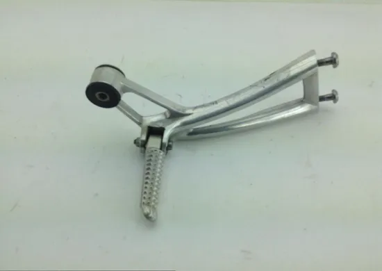 Right Rear Back Passenger Peg Bracket Side 2009 Yamaha YZF R6S 1107A