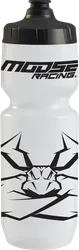 Moose Racing White Black Agroid Water Bottle 26 oz