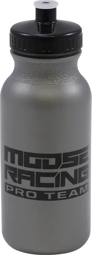 Moose Racing Gray Black Brand Water Bottle 20oz