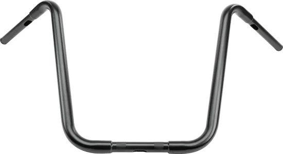 Harddrive Ape Hanger Handlebars 1.25 x 18 Rise Black TBW
