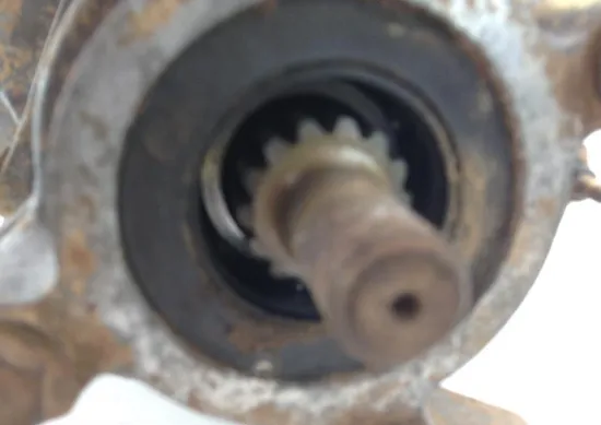 Front Diff Differential Ring Gear Pinion 1998 Yamaha Grizzly 600 YFM600FWA 1145A