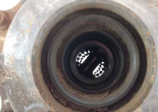 Front Diff Differential Ring Gear Pinion 1998 Yamaha Grizzly 600 YFM600FWA 1145A