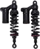 Progressive 990 Series Piggyback Rear Shocks Damper Black Pair 12.5in