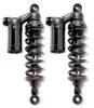 Progressive 990 Series Piggyback Rear Shocks Damper Black Pair 15in