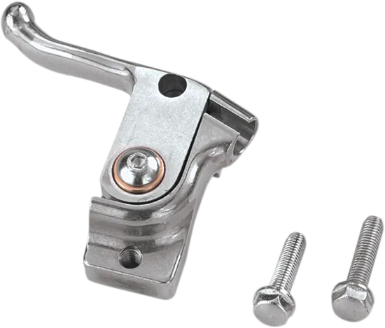 Moose Polished Clutch Perch Bracket w Hot Start Lever For Honda CRF YZF