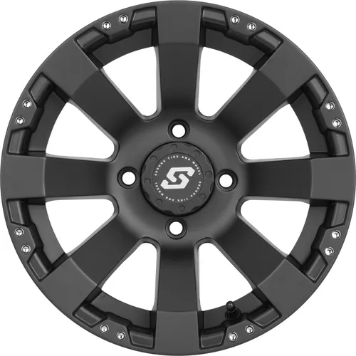 Sedona Black Spyder 14x7 Wheel Rim 4/110 5+2