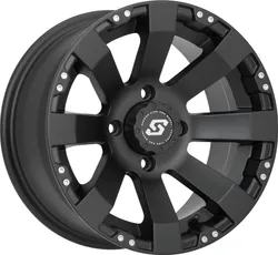 Sedona Black Spyder 14x7 Wheel Rim 4/137 5+2