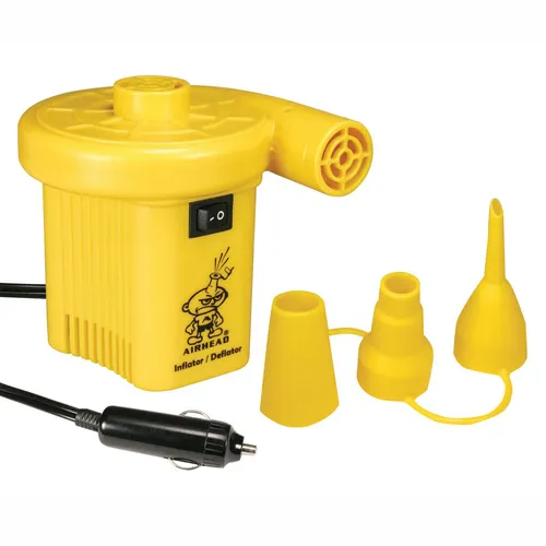 Rebel 54" Inflatable Towable Deck Tube w/ 12V Compressor & Tow Rope Single Rider