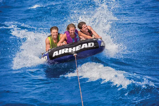 Airhead Super Slice Towable Inflatable Tube 3 Rider