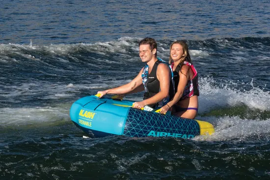 Airhead Super Slice Towable Inflatable Tube 3 Rider 10