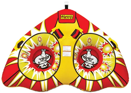 Turbo Blast 2 Inflatable Towable Tube Dual Rider